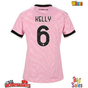 Juventus Lloyd Kelly #6 Replica Away Stadium Shirt for Women 2026-27 Short Sleeve
